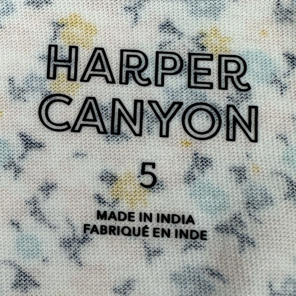 Harper Canyon Floral Dress Girls Size 5 - Picture 5 of 5
